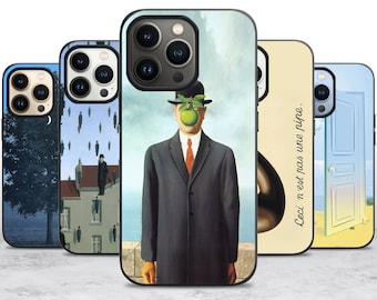 Surrealism Art Phone Case for iPhone 17 Air 16 16E 15 Case for Samsung S25 S24 A55 A35 A16 Case for Pixel 10