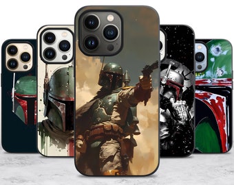 Boba Fett Phone Case for iPhone 17 Air 16 16E 15 Case for Samsung S25 S24 A55 A35 A16 Case for Pixel 10