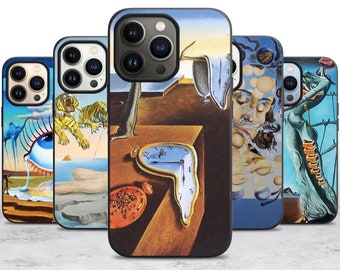 Dali Salvador Surrealism Art Phone Case for iPhone 17 Air 16 16E 15 Case for Samsung S25 S24 A55 A35 A16 Case for Pixel 10