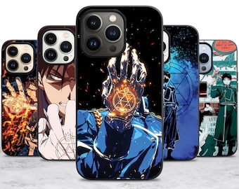 Japanese Anime Manga Case for iPhone 17 Air 16 16E 15 Case for Samsung S25 S24 A55 A35 A16 Case for Pixel 10