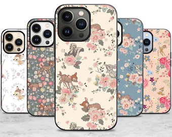 Disney Bambi Cutie Anime Case Case for iPhone 17 Air 16 16E 15 Case for Samsung S25 S24 A55 A35 A16 Case for Pixel 10