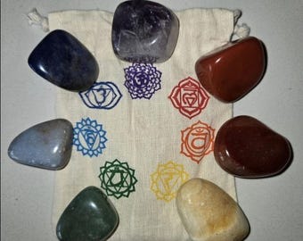 7 Stone Chakra Set