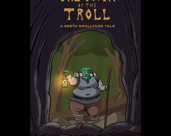 Der Zahn des Trolls: eine Geschichte von Greta Smalltusk – ein 8-seitiger Fantasy-Minicomic von Quinn Thomson