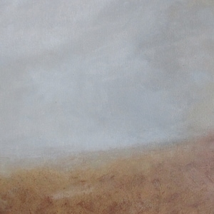 Misty landscape Landscape foggy misty Painting Landscape fog Oil painting Canvas Canvas Oil 50 x 40 cm 19 x 16 inch