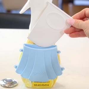 Sticky Residue Remover Tool, Adhesive, Wax, Grease & Grime (Sky Blue)