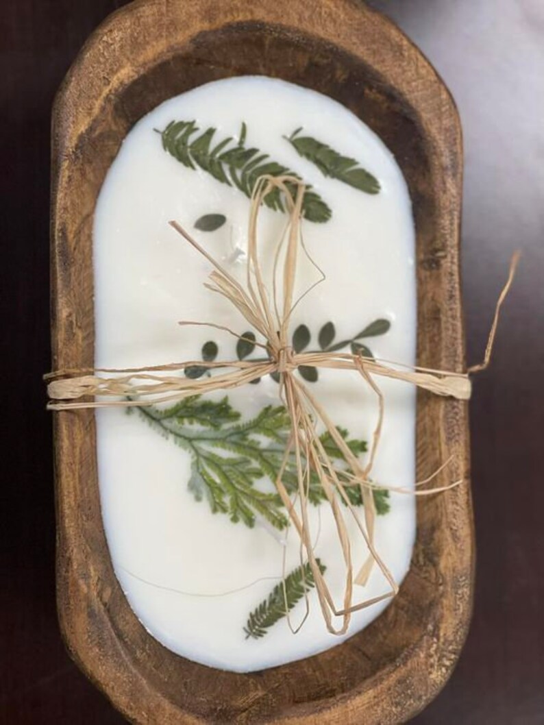 One 3 Wick Dough Bowl Candle Customized Etsy