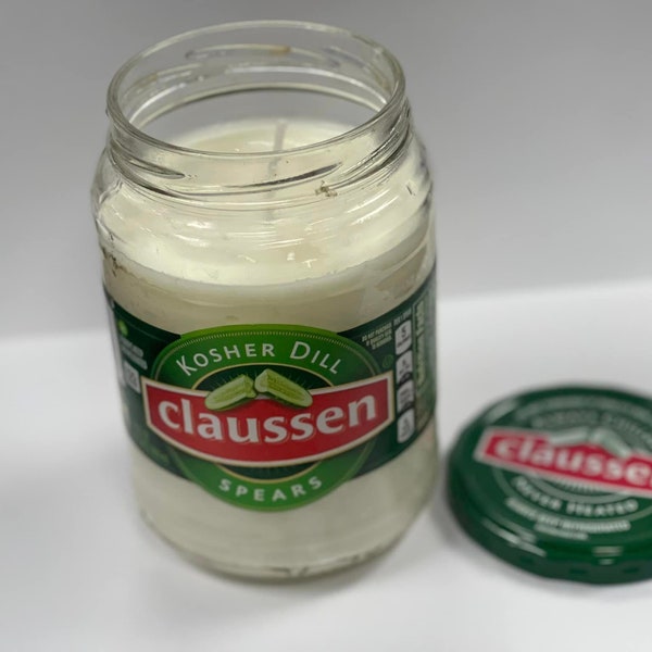 Kosher Dill Claussen Pickle Candle