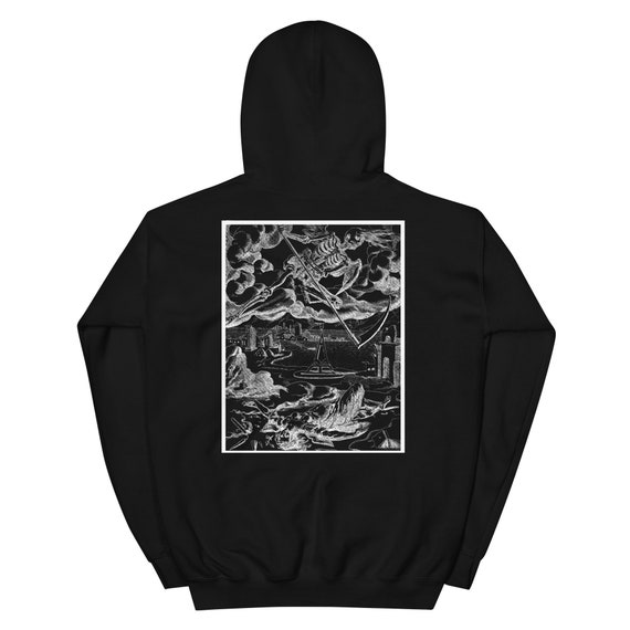 Buy Ouroboros Reaper Hoodie Online in India - Etsy