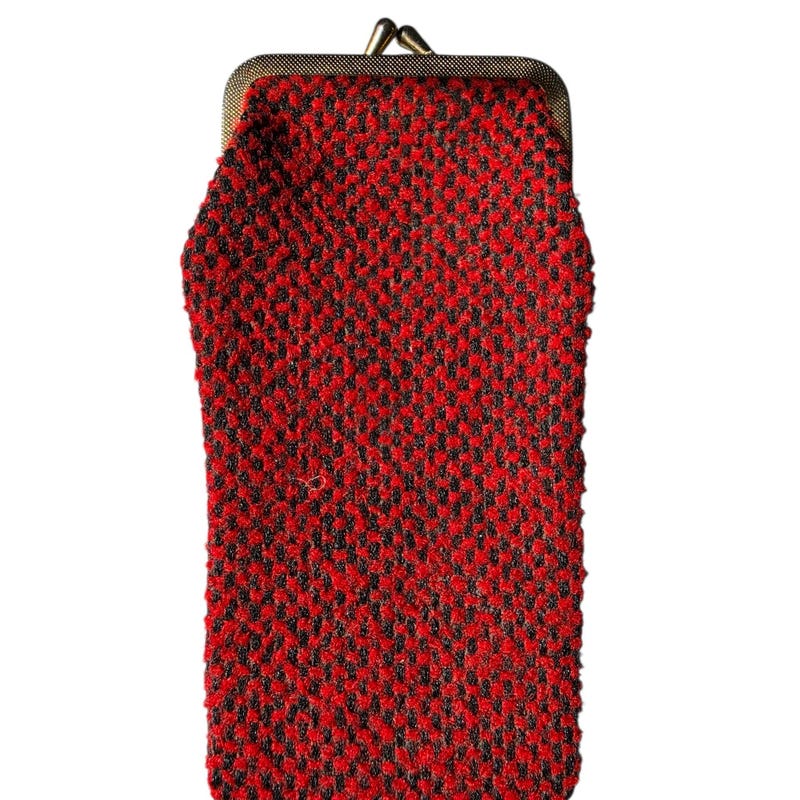 Knitted Kiss Lock Bag - Etsy