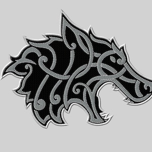 Wolf Celtic style