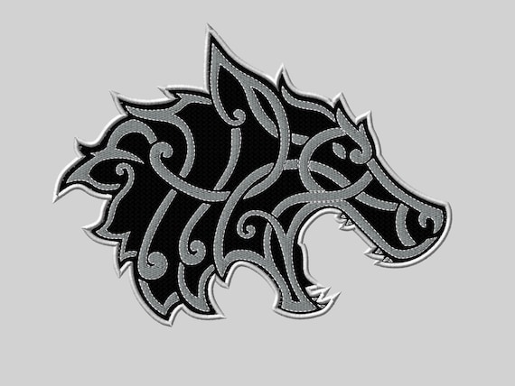Norse Knot Work Wolf