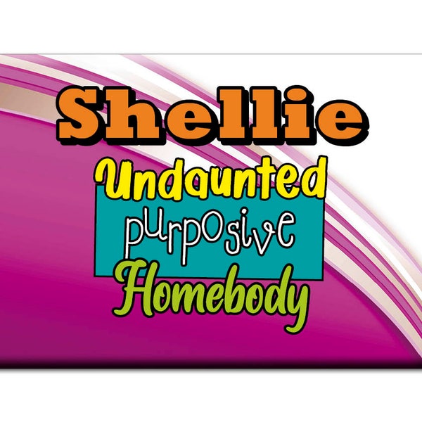 Shellie Lisette Gay Xiomara Alysha Latrice Harlow Emmy Reba Deann Fridge Decorative Magnets name Gift idea Personalised for Her