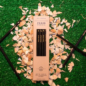 Black Wooden Pencils