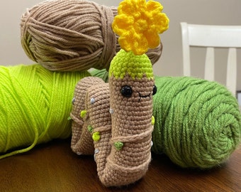 PDF Crochet Pattern: EarthWORM Amigurumi Plush