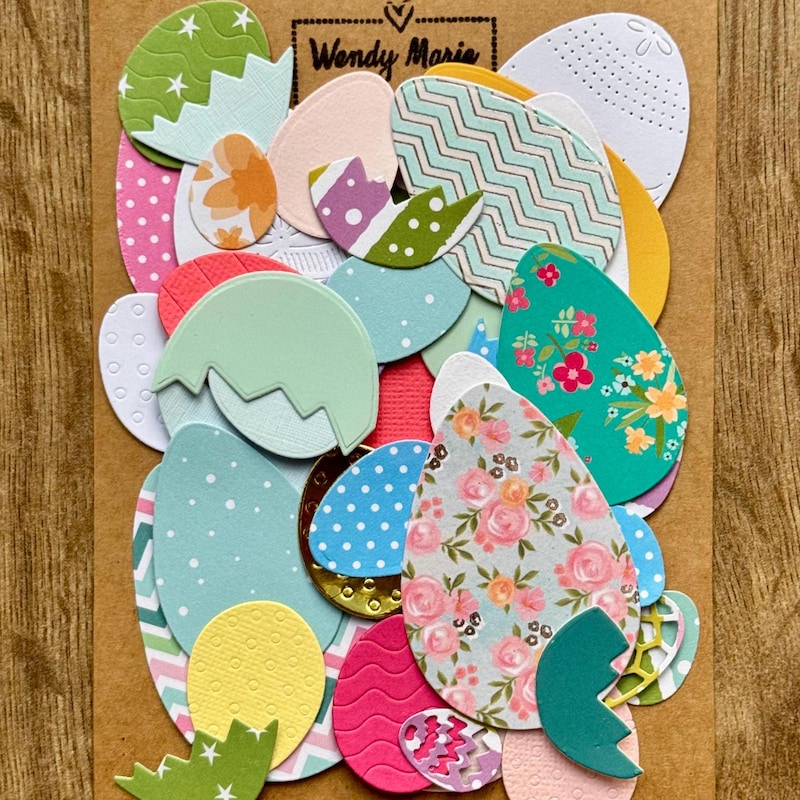 Easter Eggs Diecuts - Etsy UK