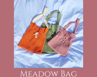 Meadow Bag Crochet Pattern-PDF