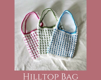 Hilltop Bag Crochet Pattern-PDF