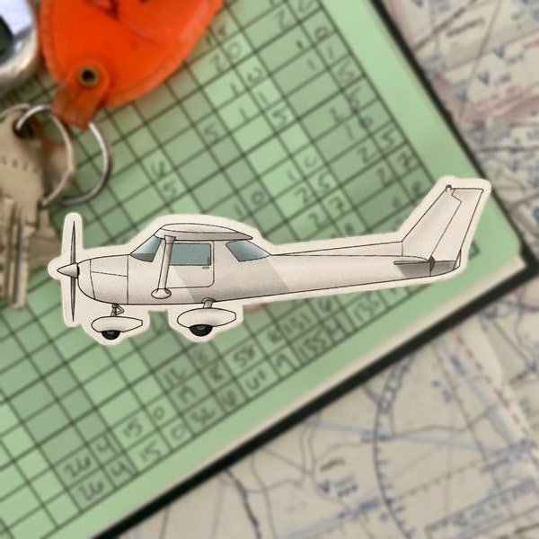 Realistic Cessna 150 Sticker | Airplane Sticker
