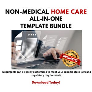 Home Care Agency Template Bundle: Editable Forms & Documents