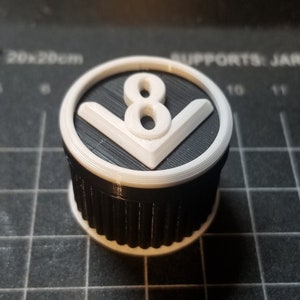 V8 Rotary Switch Knob