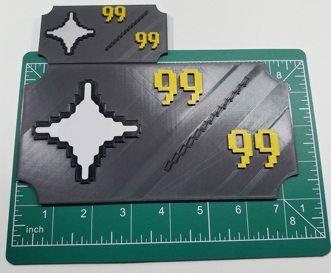 Oldschool Runescape Inspired Level 99 Prayer Commemoration 3D Printed ...