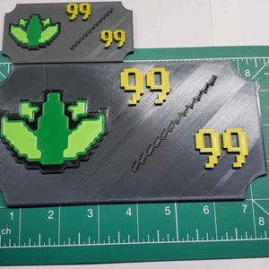 OldSchool Runescape Inspired Level 99 Herblore Commemoration 3D Printed Wall Hang & Magnet