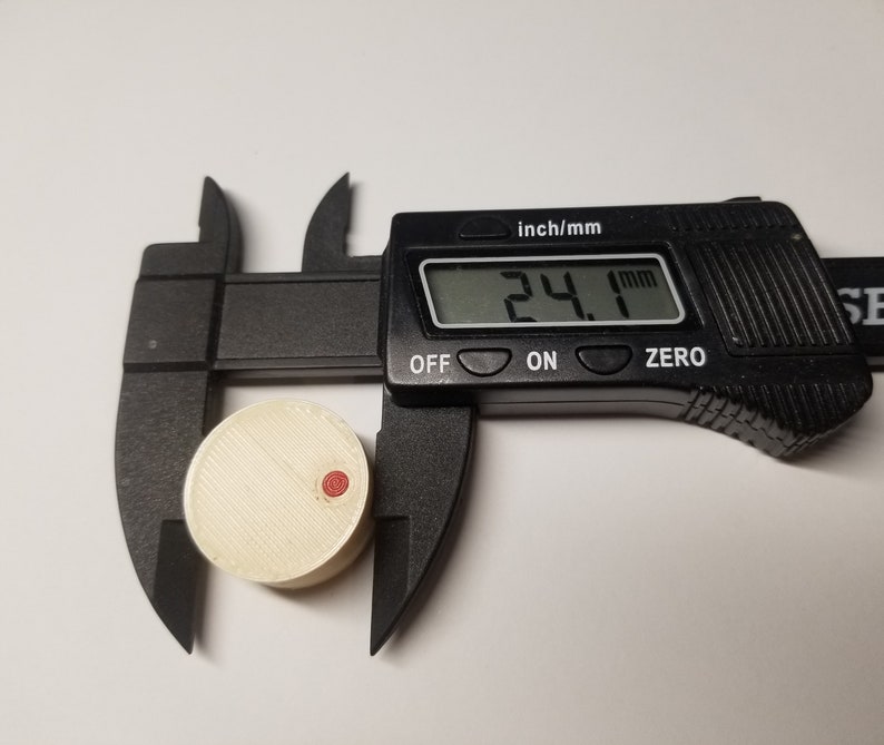 3D Printed Small Rotary Switch Knob W/circle Pointer Etsy