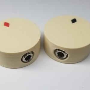 3D Printed Small Rotary Switch Knob W/Diamond Pointer