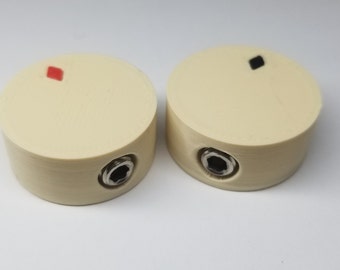 3D Printed Small Rotary Switch Knob W/Diamond Pointer