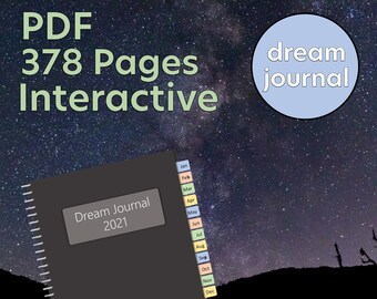 Digital Dream Journal | Downloadable PDF