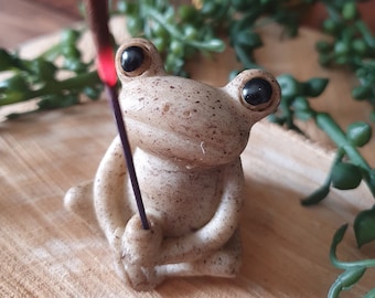 Frog Incense Stick Holder