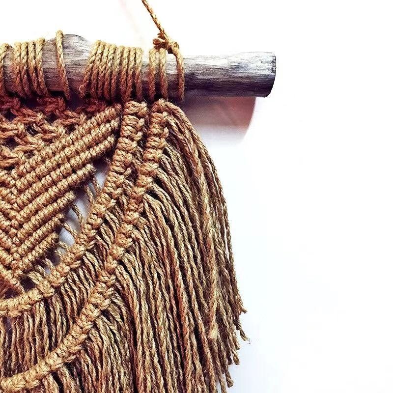 Handmade Jute Wall Hanging Boho Wall Decor Bohemian Jute Etsy