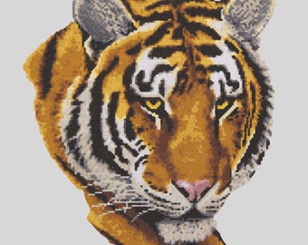 Grafitec Printed Tapestry/Needlepoint Kit – Tiger Portrait