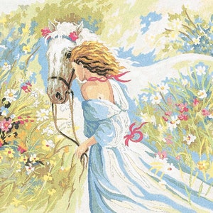 Grafitec Printed Tapestry/Needlepoint Kit – Romantic Triste