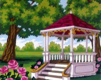 Gobelin L Tapestry/Needlepoint Canvas - The Band Stand
