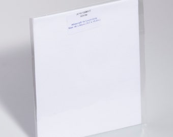 White 14 count Atlascraft Aida Cross Stitch Fabric 50 x 39cm  - Pack of 2