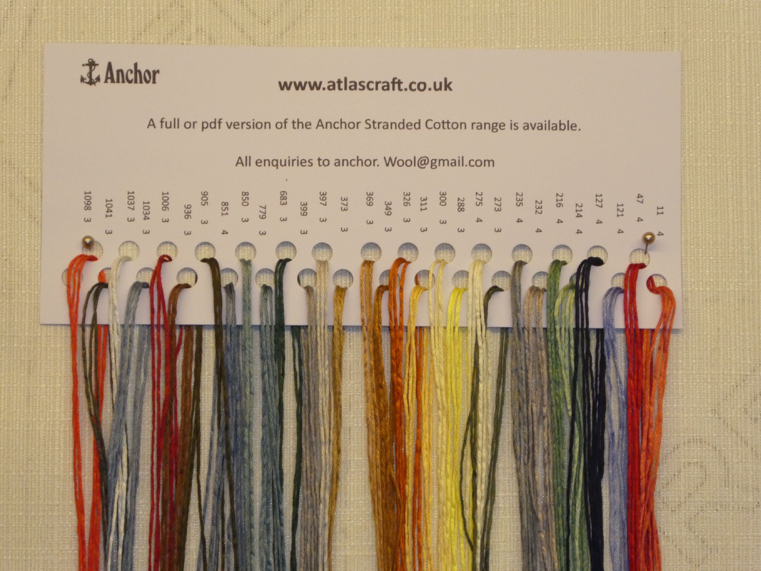 Black Colours DMC Stranded Cotton Embroidery Thread Set of 3 Skein
