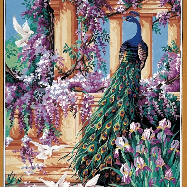 Royal Needlepoint Canvas Etsy