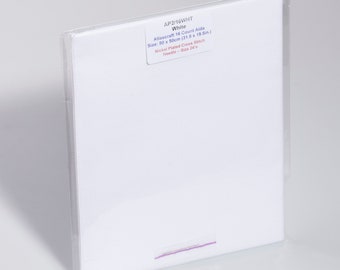 Atlascraft White 16 count Aida Cross Stitch Fabric 78 x 50cm with Needle