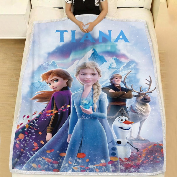 Frozen Blanket Etsy