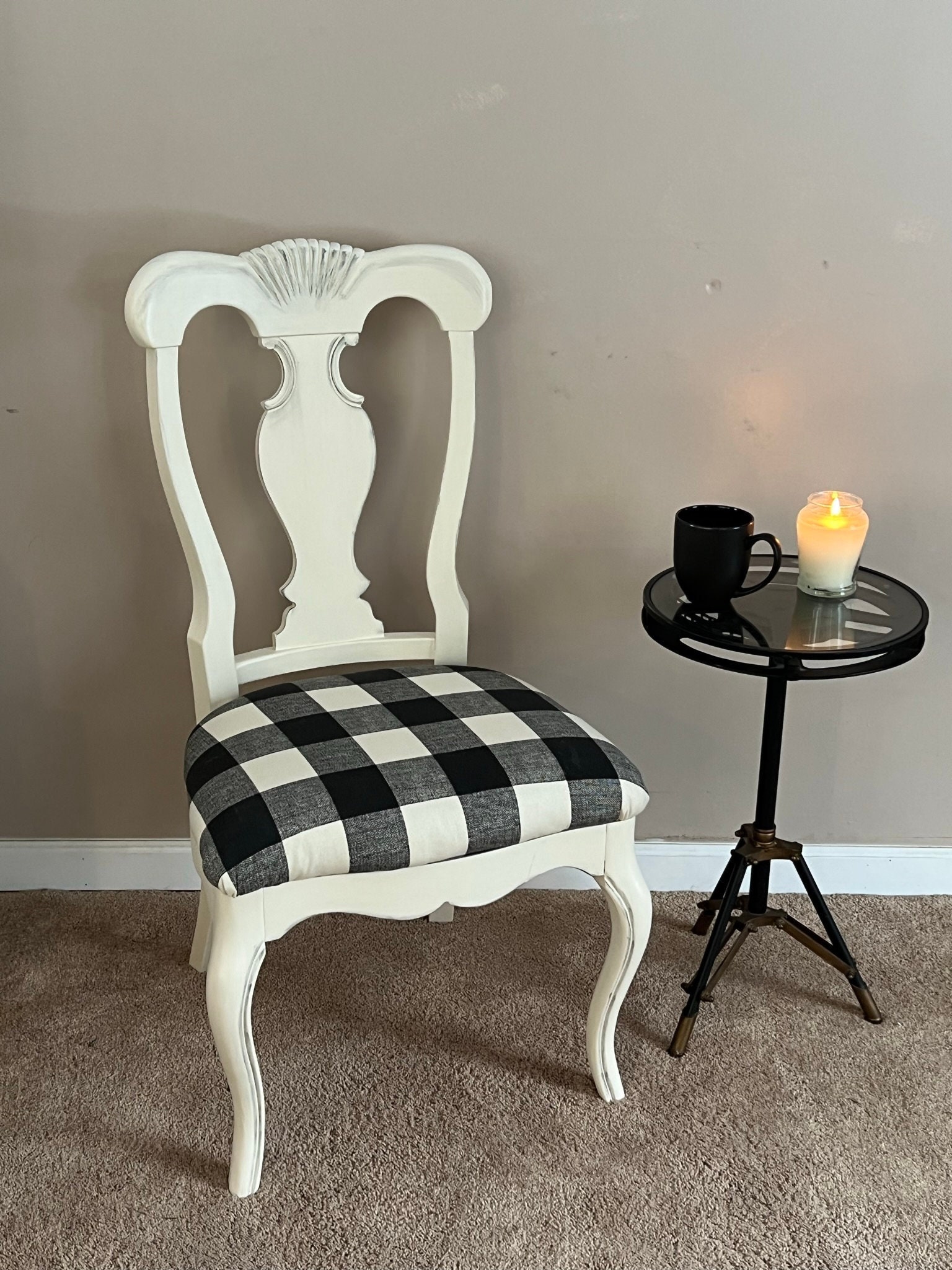 Buffalo check chairs for sale hotsell