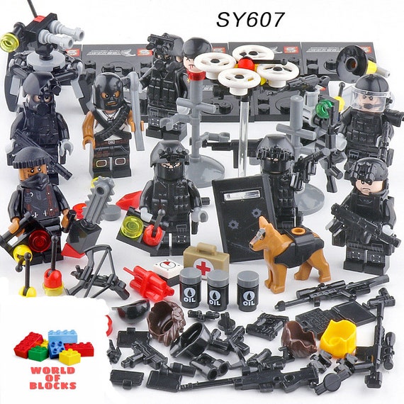 Military Police Blocks Military Police Lego Etsy