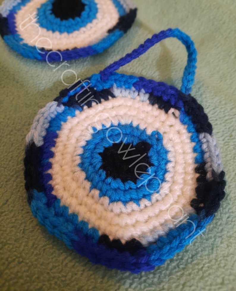 Evil Eye Crochet Pattern Etsy
