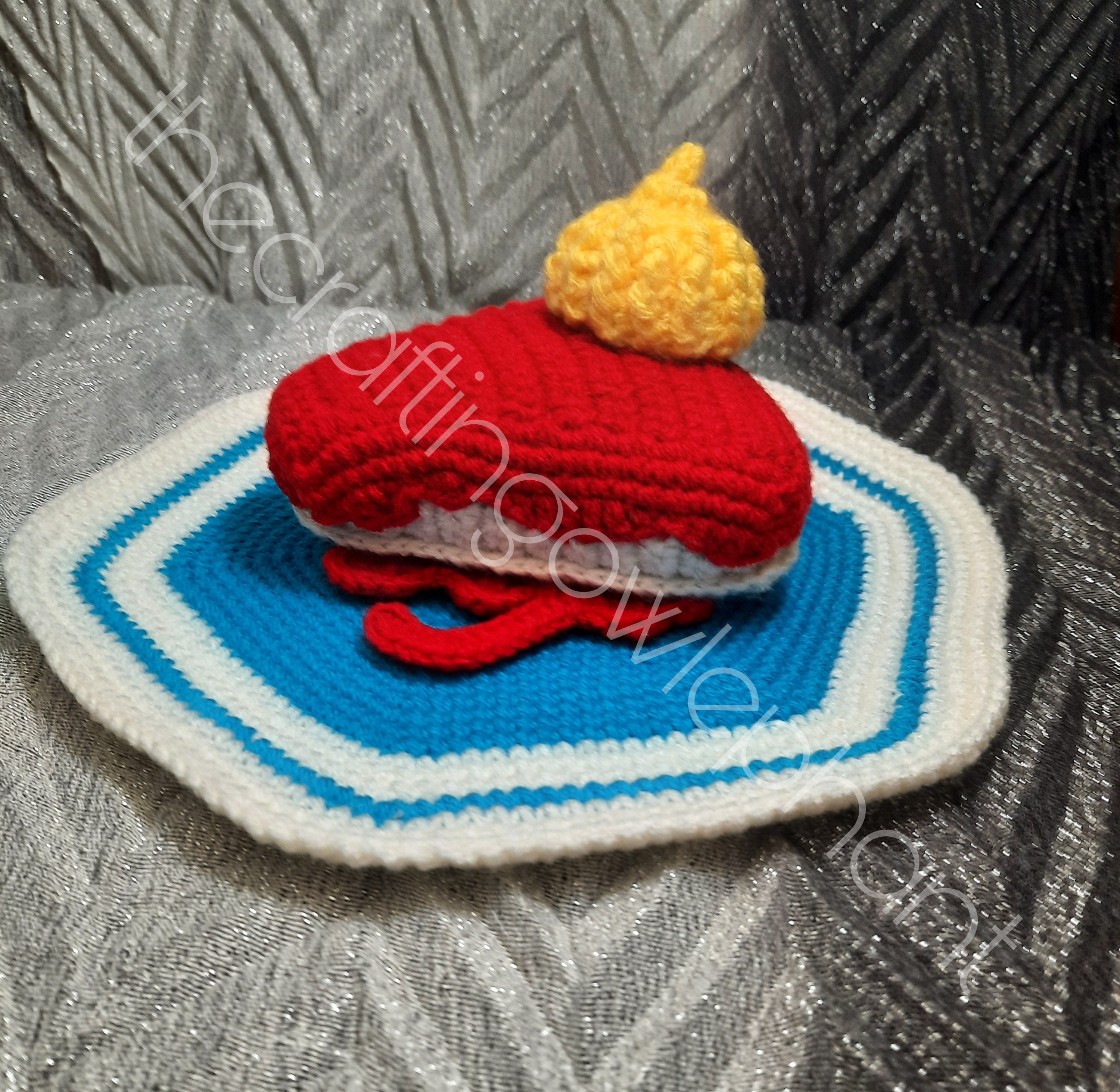Pie Crochet Pattern PDF - Perfect Pie CROCHET PATTERN - Etsy