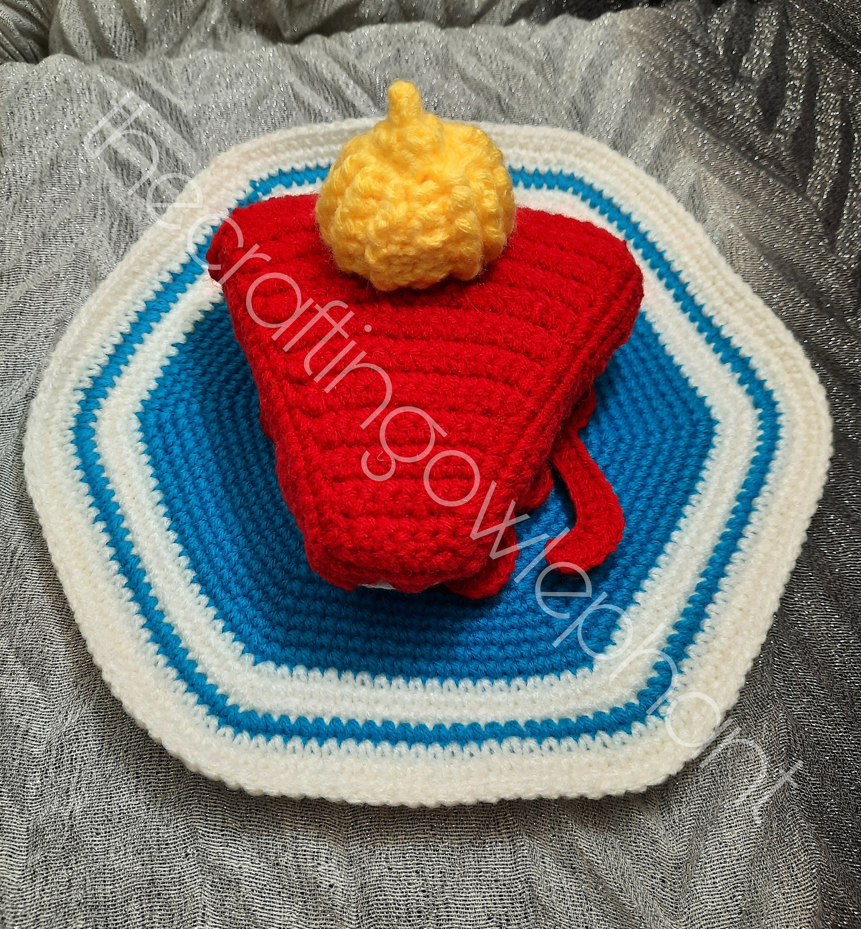 Pie Crochet Pattern PDF - Perfect Pie CROCHET PATTERN - Etsy