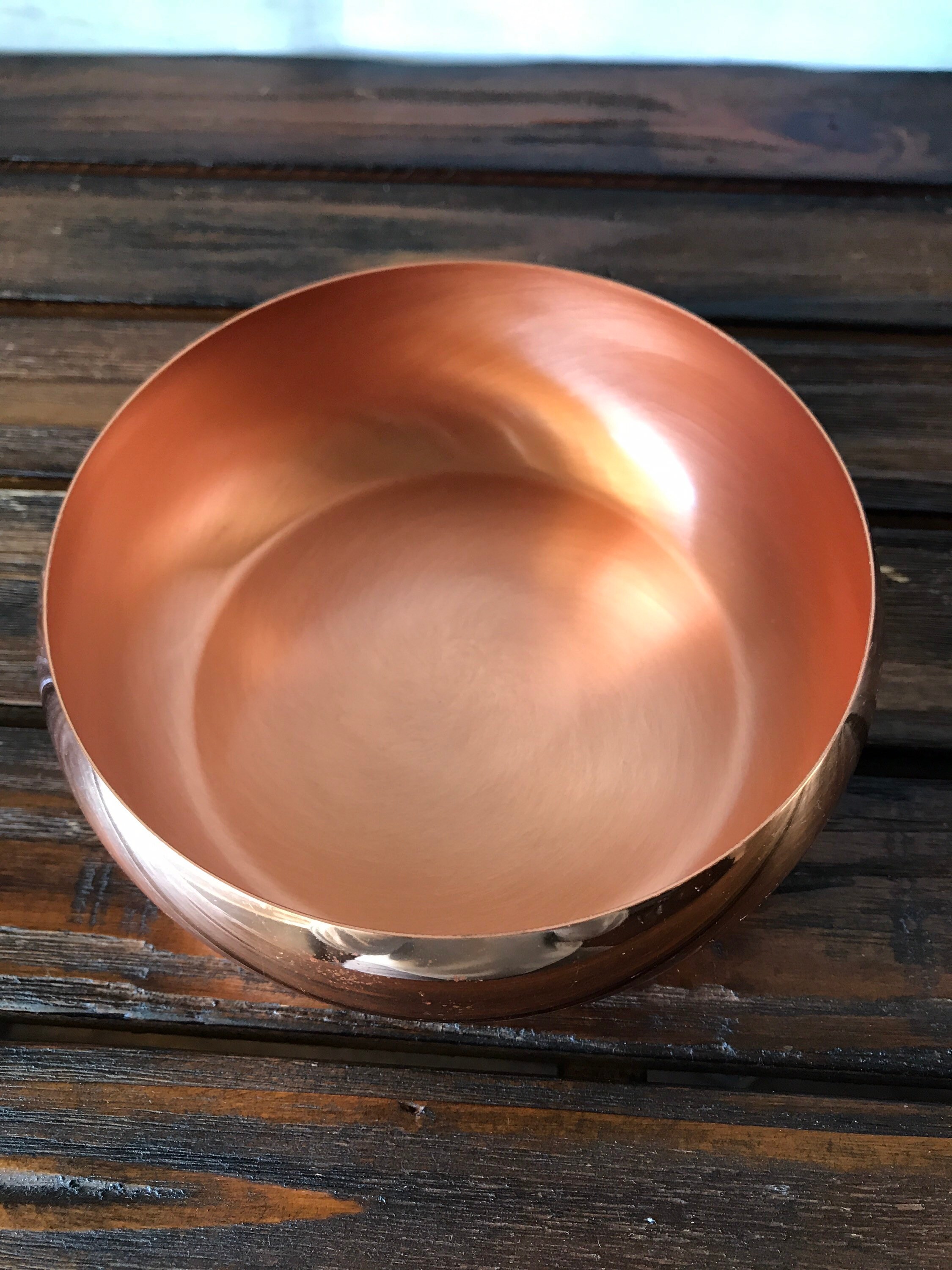 Vintage Coppercraft Guild Copper Bowl. Farmhouse Serving Dish. Etsy