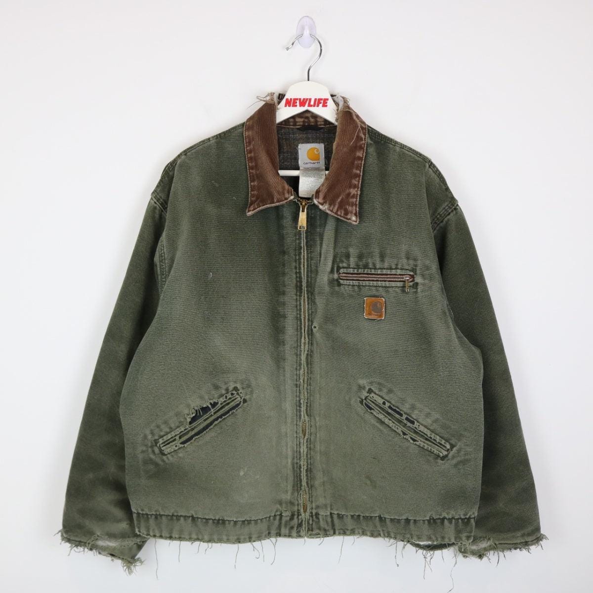 Vintage Carhartt J97 Blanket Lined Detroit Jacket - XL