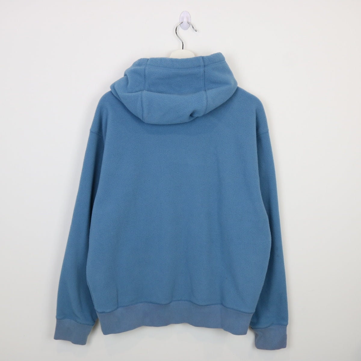 1990s/2000s Y2K Gap Kids Black Fleece Hoodie Sweatshirt
