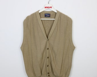 Vintage 90's Cypress Links Knit Sweater Vest - L