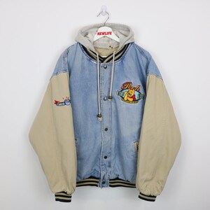 Vintage winnie the pooh varsity jacket sales
